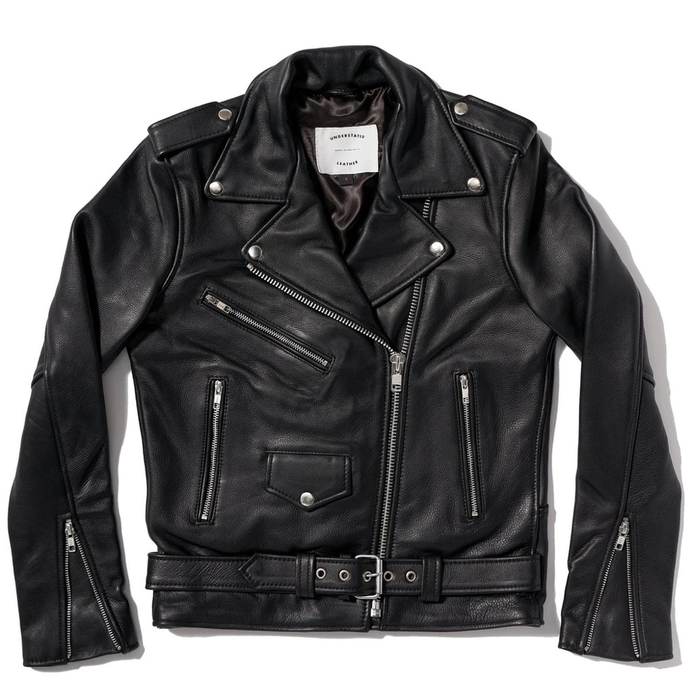 Understated Leather Easy Rider Leather Jacket